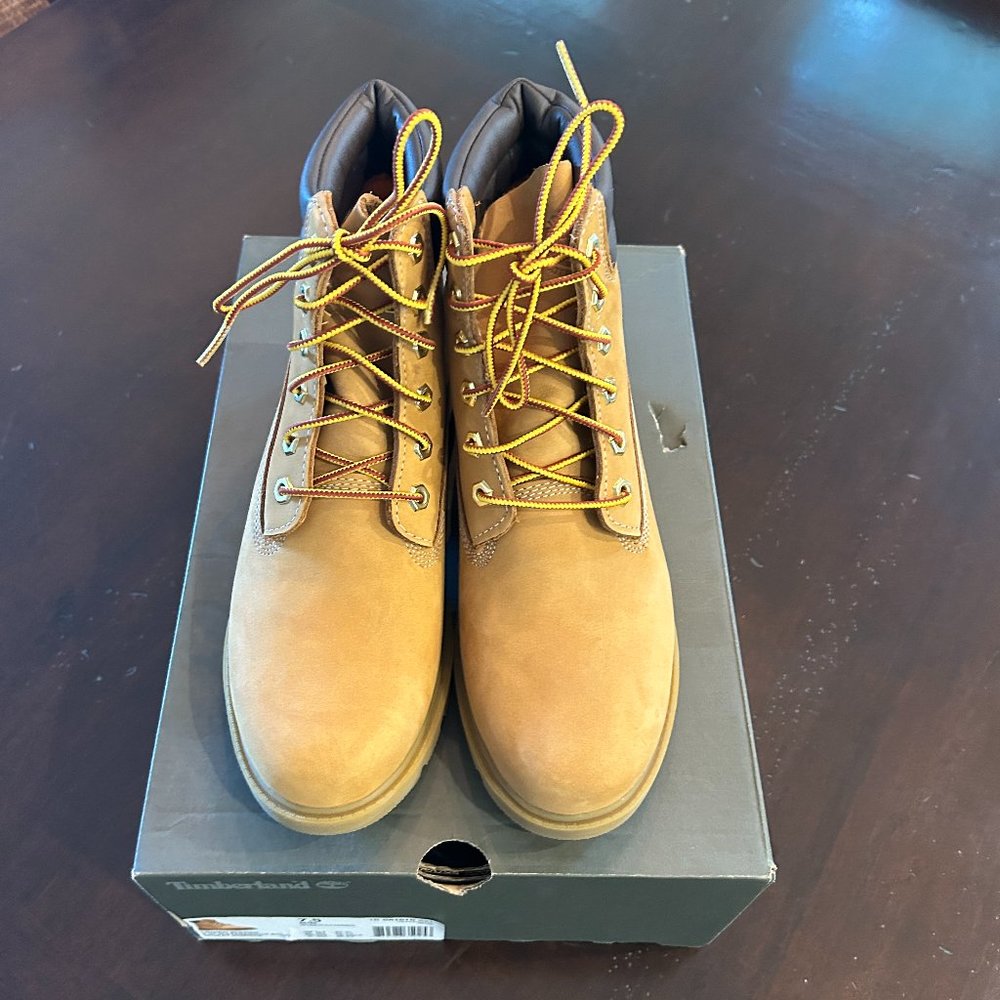Timberland Linden Woods Boot size 7.5 in Wheat Nubuck
